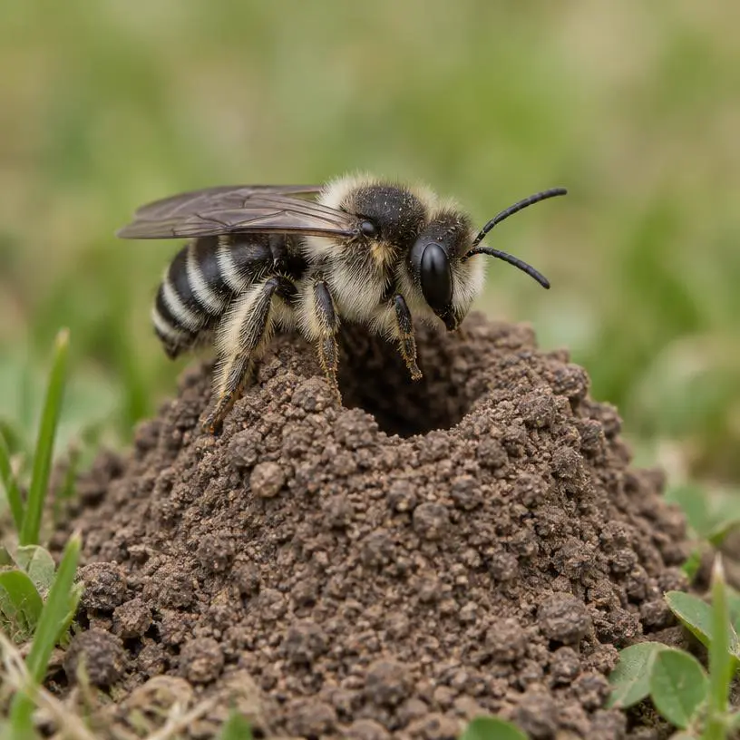 Mining bee (Andrena spp.)